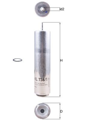 Yakıt Filtresi BMW N47 F20 F30 F22 F32 F34 F36 . Mini R55 R56 R57 R59 R60 R61