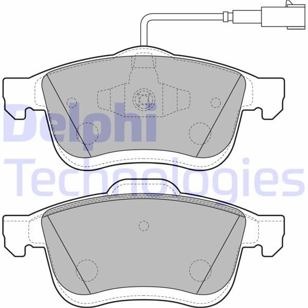 Ön Balata Fiat Doblo III 10> Opel Combo 12> 1.3D MTJ 1.4 1.6D MTJ 2.0D MTJ Tek Fişli