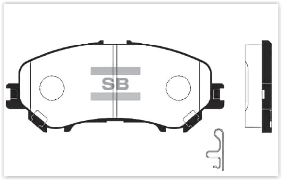 Ön Balata Renault Kadjar 15> Koleos II 15> Nissan Qashqai J11 13> X Trail III 14>