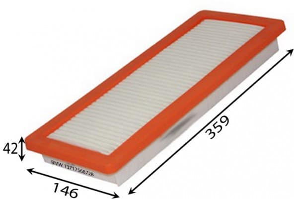 Hava Filtresi Psa P207-P208-P307-P308-P508-P3008-P5008-C4-C5-Grandland-DS3-DS4-DS5-THP-A16XHL Mini N14 R55 R56 R57 R58 R59 R60 R61