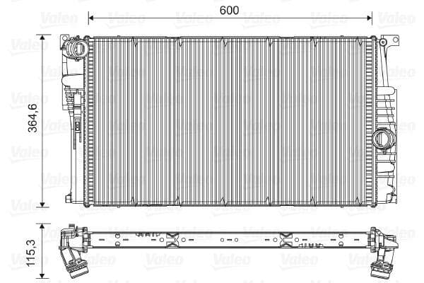Motor Su Radyatörü BMW N47 B47 B48 N13 N20 N55 F30 F20 F32 F36 F22 F34 I3