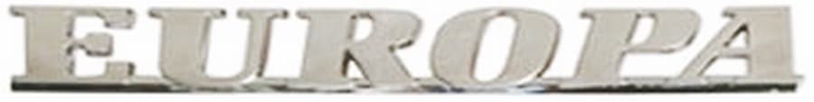 Europa Arka Yazi Monogrami R19