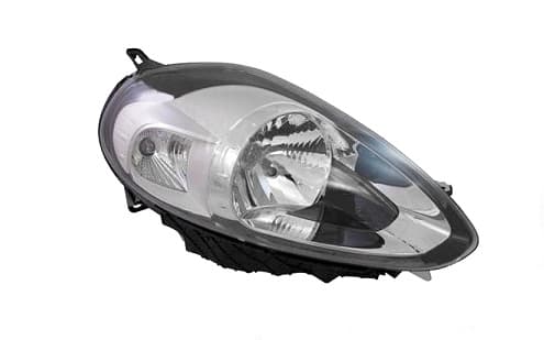 20-C262-05-2B Far Sol Fiat Punto Evo 09> Elk. Motorlu Krom