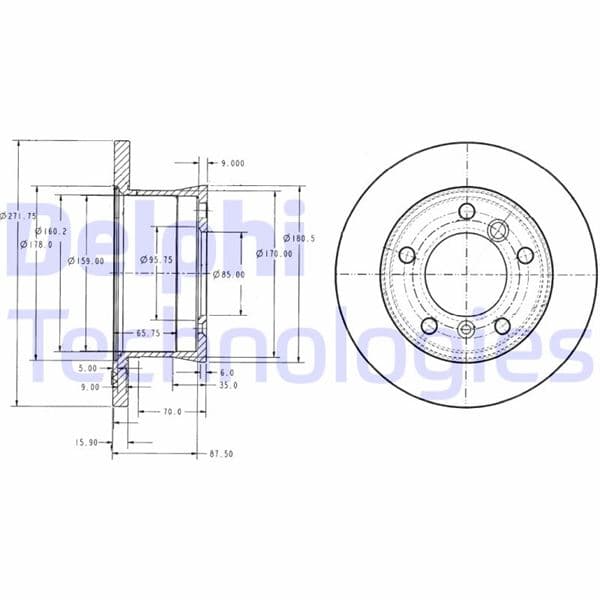 Fren Diski Arka Mercedes Sprinter B901>B904 . VW LT 28-35-46 Tek Teker