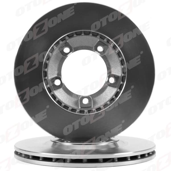 Ön Fren Diski Hava Kanallı Hyundai H100 2.5L D4BA D4BF 4D55 4D56 Panelvan 94-05 / 2.6L D4BB Kamyon Et 96-03 253 Çap X 5 Bijon - Adet Disk Fiyatıdır