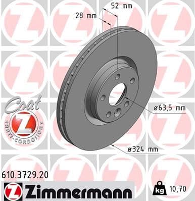 Ön Fren Aynasi Adet Volvo XC60 D3 D4 D5 2.4D 2.0T 3.2 T5 T6 2008 >2017 Cap 324X5 BJN