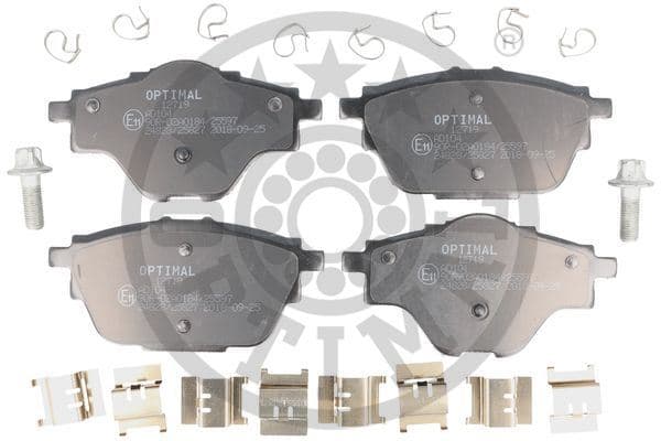 Arka Fren Balatası Astra L-Grandland-C4 Grand/spacetourer-C5 Aircross-P508-P5008-P308-P3008-DS4-DS7 290mm