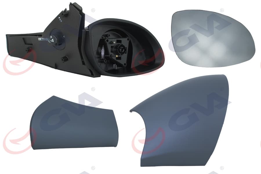 Diş Dikiz Aynasi Sağ Vectra B 96> Mekanik Konveks VM-166R 1428720