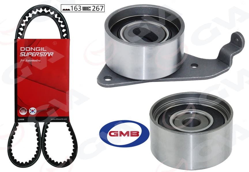 Triger Kayış Seti Eksantrik Seti Toyota Avensis 2.0L 3S-Fe ST220 98-00 / Corona 2.0L 3S-F 3S-Fe ST 171 ST191 89-94 / Carina E 2.0L 3S-Fe ST191E 95-98 / RAV4 2.0L 3S-Fe SXA10 95-00 1 Kayış 2 Rulman