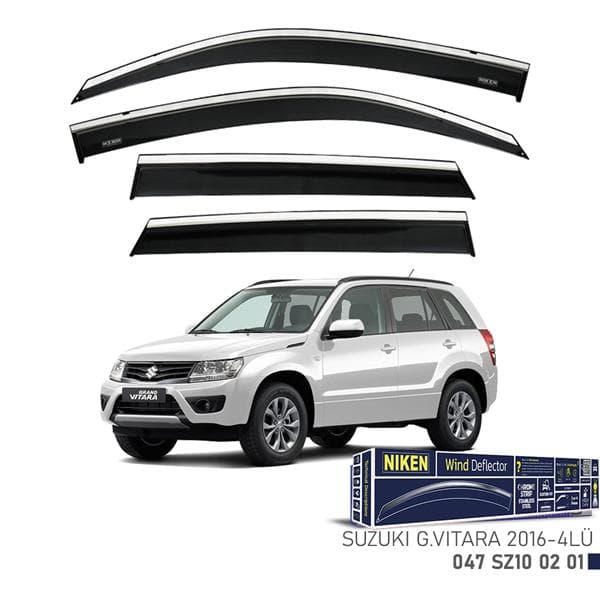 Kromlu Cam Rüzgarliği Suzuki G.vitara 2016- 4LÜ