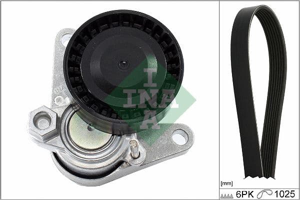 Alternatör Gergi Kiti Kütüklü GOLF7-A3-Leon-Caddy-Tiguan 13> 1.6-2.0TDI Clha-CRKB-CLHB-Crka K016PK1025