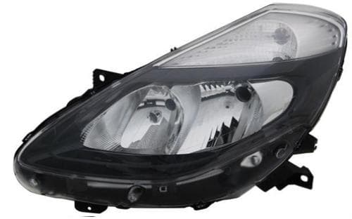 Far Sol Elektrikli Renault Clio III 04> H7 H7 Siyah