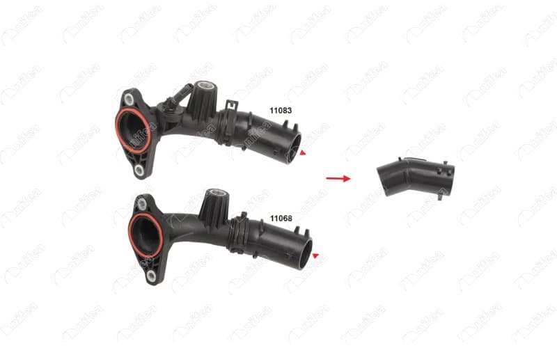 Egr Borusu Mercedes OM608 W177 W247 C118 W415 . Renault Megane IV 15> Clio V 19> Express 21> Dacia D Uster II 17> K9K 1.5 Blue dCi Kucuk Hortum