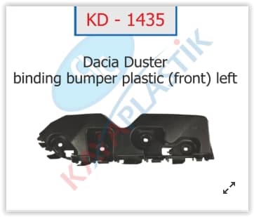 Ön Tampon Bağlantı Ayağı Sol Dacia Duster