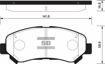 Ön Fren Balata Nissan Qashqai 1.5L dCi K9K Dizel 1.6L 2.0L HR16 HR20 J10 06-13 / X-Trail 2.0L QR20 T 31 07-> 2.0L M9R T31 Dizel 07-> / Koleos 2.0 dCi 08 >