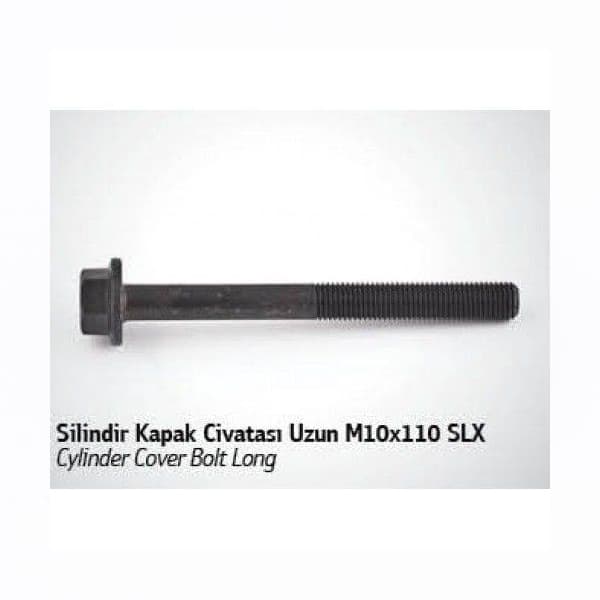 Silindir Kapak Cıvatası Uzun 10X110 MM. M131 DKŞ