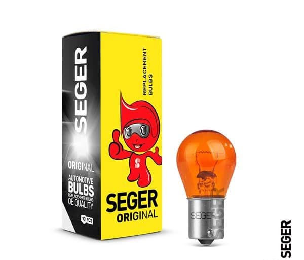 Ampul PY21W 12V 21W BAU15S 93 Kaplama Sarı