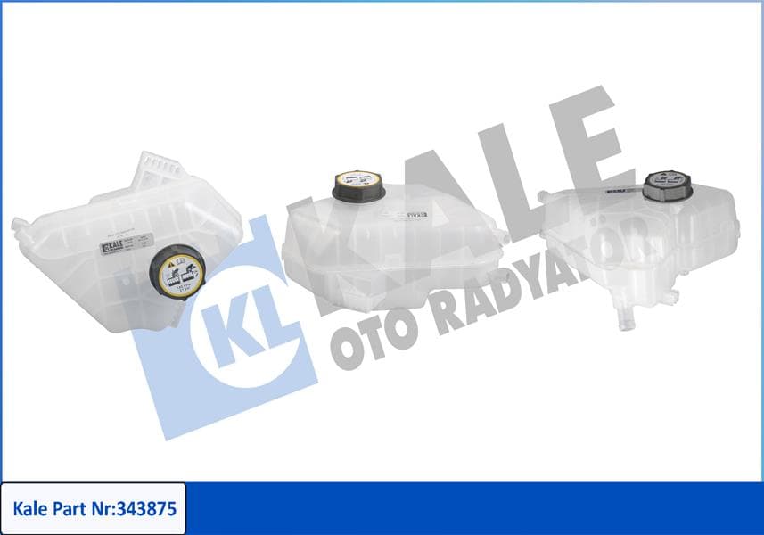 Radyatör Yedek Su Deposu Ford Fiesta 08> 1.4 TDCi Kapaklı