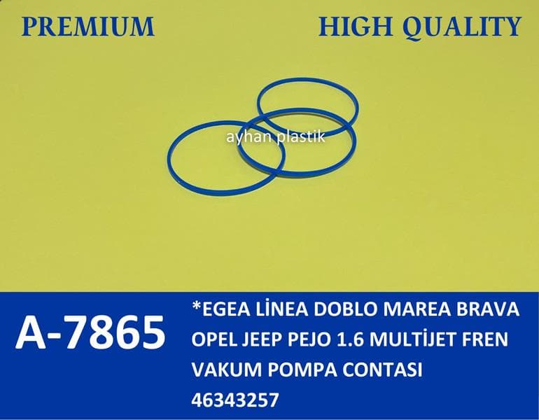 Fren Vakum Pompa Contası Egea-Linea-Doblo-Marea-Brava-Opel-Jeep-Pejo 1.6 Multijet