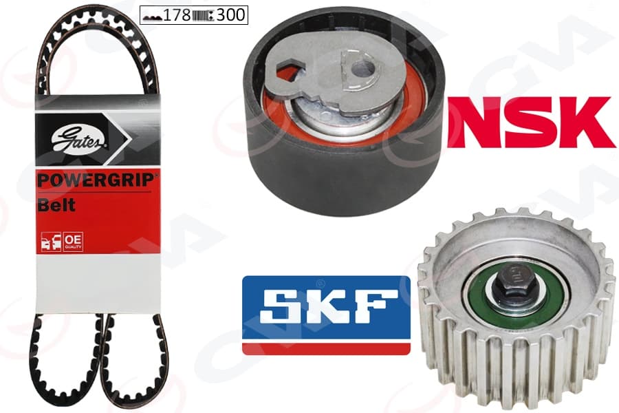 Eksantrik Gergi Kiti 178x300 Ducato 2.3D- JTD 06 > Daily II-III 02 > F1AE0481C Gates Kayış