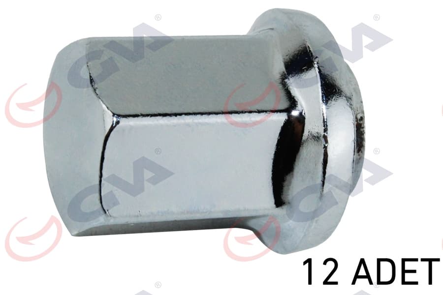 Bijon Somunu Renault 12 Kromajli Paket 12