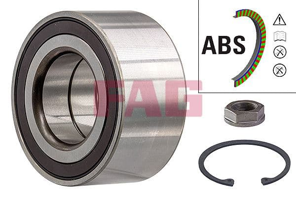 Ön Teker Rulmanı Opel Corsa F-Corsa E 19> Peugeot 208-2008 19> Citroen C4 20> DS3 19> 40.3x78x38