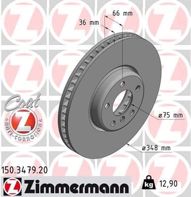 Fren Diski Ön Sağ BMW F07 F10 F11 F06 F12 F13 F01 F02