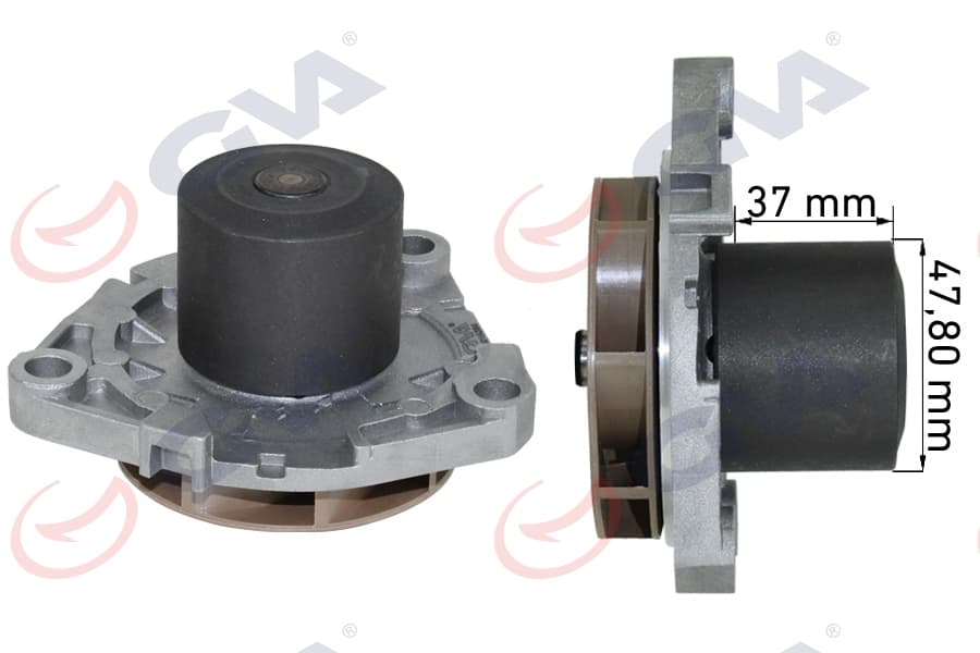 Devirdaim Su Pompası Fiat Doblo 10>BRAVO II 07>14 500L-X 12>18 Egea 15>OPEL Astra H-J-İnsignia 08> İnsignia 08>VECTRA C 04>ALFA Romeo 159 Giulietta 10>MITO 11>JEEP Ranegade 1.6D MTJ 1.9D MTJ 2.0 CDT