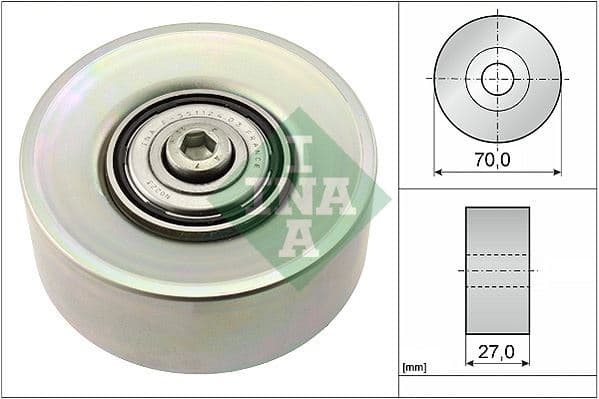 Kayış Gergi Rulmanı BMW M47 M57 E46 E60 E61 E63 E64 E65 E66 E83 E53