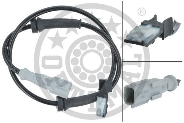 Abs Sensörü Arka Sol Renault Kangoo II 08> Mercedes Citan W415 12> .