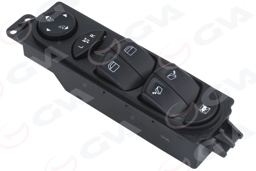 Cam Açma Salteri Sol Siyah. Ayna Katlamali Mercedes Vito W639