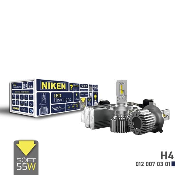 Led Xenon Nova Soft Serisi H4 55W