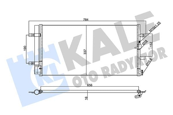 Kondenser A6 A7 Avant-Quattra 15-18