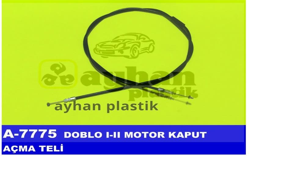 Motor Kaput Açma Teli Fiat Doblo I-II