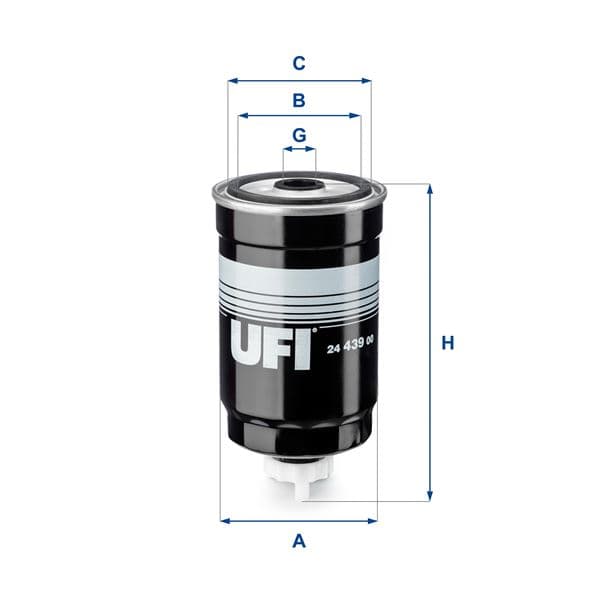 Yakıt Filtresi Uzun Tip Hyundai Accent Admire. Era. Getz. Matrix 1.5L D3EA D4FA CRDi 02-10 / H-1. Starex. Libero 2.5L D4CB 03-> / Kia Rio 1.5L D4FA 05-11 / Carens 2.0L D4EA 10-13