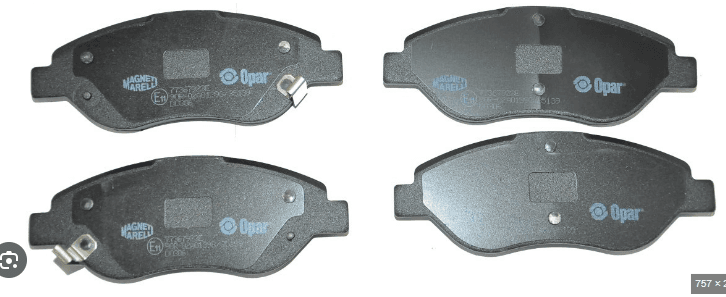 Ön Balata Fiat Egea 15> 1.4 1.5 T4 Hibrit 1.6 D K:19 MM G:151.1 MM Büyük Tip