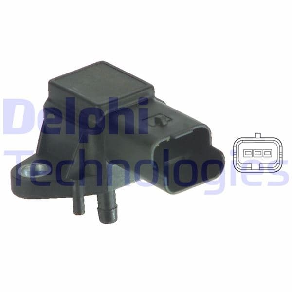Emme Manifold Basinç Map Sensörü P406-P607-P806-P807-Expert-C5-C8-Jumpy-Xantia 2.0 HDi