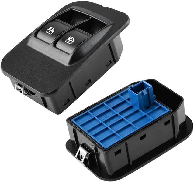 Cam Açma Düğmesi Anahtarı Sol Peugeot Bipper Citroen Nemo Fiat Fiorino 08> Çiftli-Çerçeveli