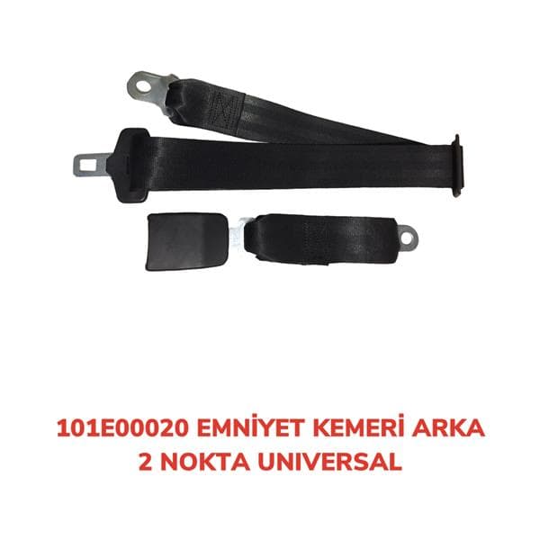 Emniyet Kemeri Arka 2 Nokta Statik Universal