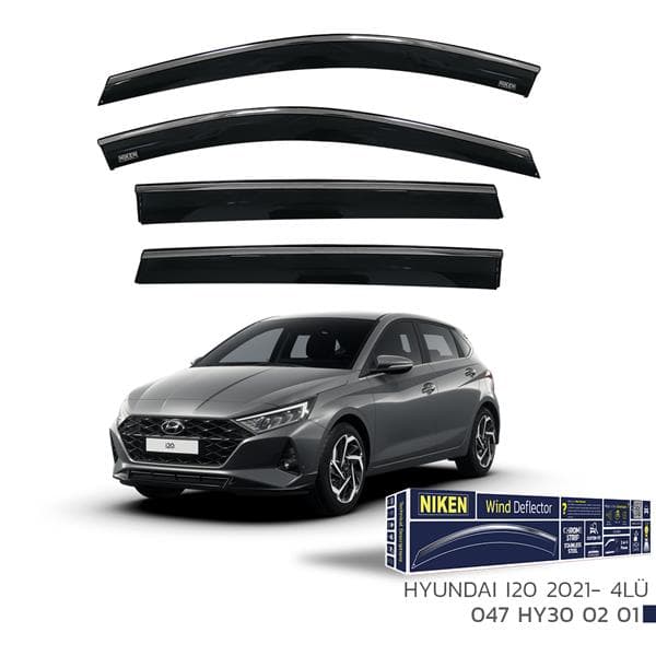 Kromlu Cam Rüzgarliği Hyundai I20 2021- 4LÜ