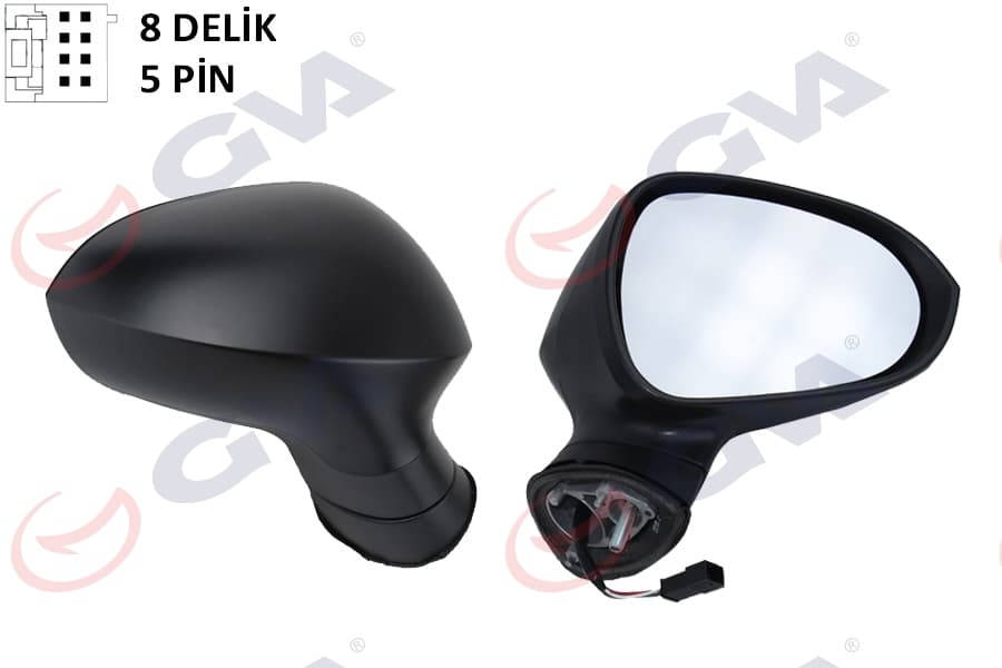 Diş Dikiz Aynasi Sağ İbiza 08> Elektrikli İsitmali Konveks 5 Fiş VM-364EHPR 5 Fiş VM-364EHPR