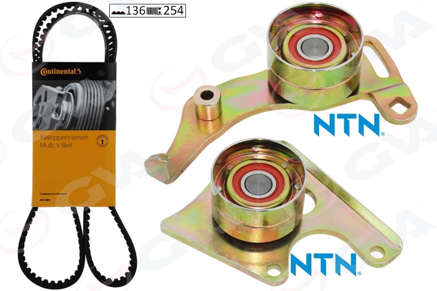 Eksantrik Gergi Kiti Peugeot P205-P306-P405-Partner-Boxer-Expert-Citroen Berlingo-Jumpy-Jumper-Xsara -Fiat Ducato-Scudo 1.9D-1.9TD XUD9