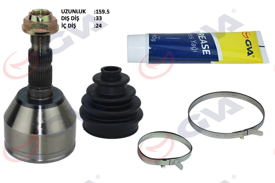 Diş Aks Kafası Opel Astra H 04-10 Zafira B 05>15 1.3-1.6-1.7-1.8-2.2