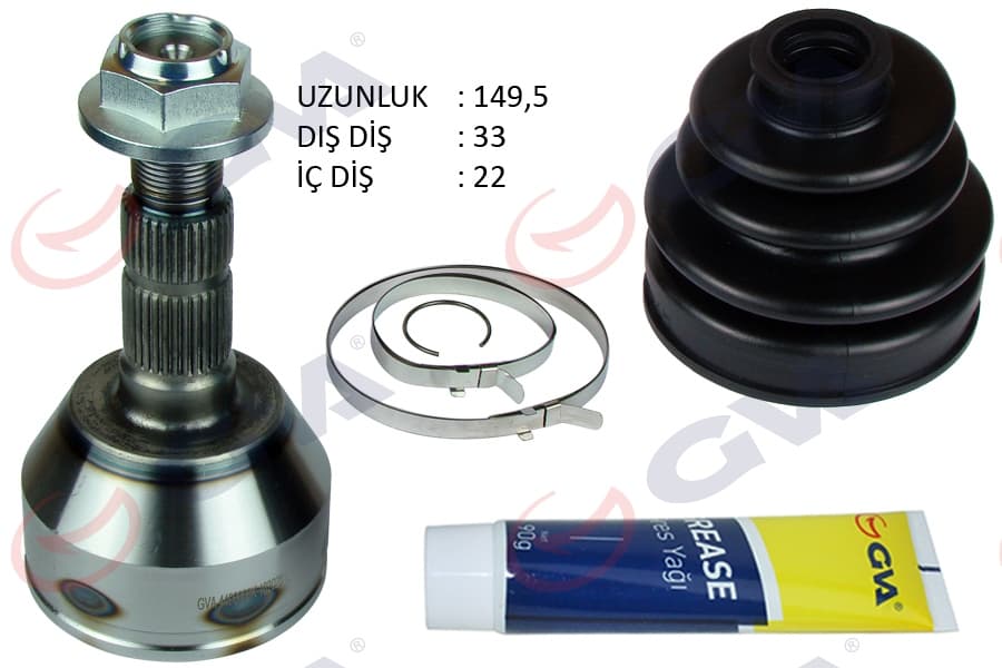 Diş Aks Kafası Opel Astra H 04-10 Zafira B 05>15 1.2-1.4-1.6 16V