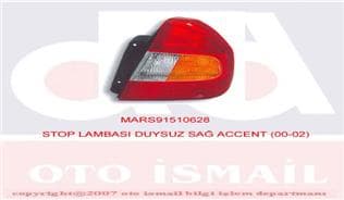 Stop Duysuz Sağ Accent 01/00-08/02