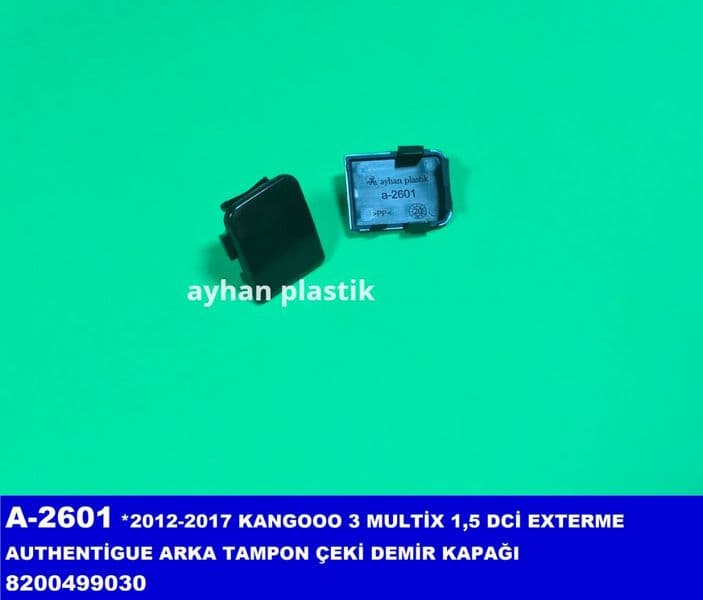 Arka Tampon Çeki Demir Kapağı Kangoo III 1.5 dCi 12-17
