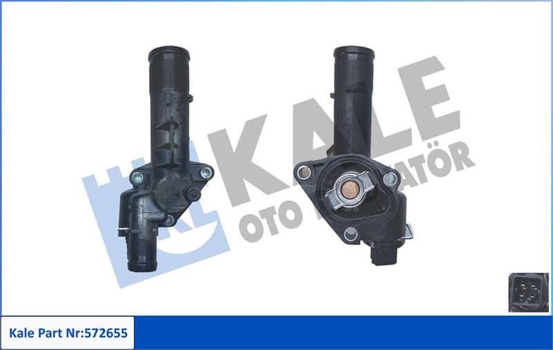 Termostat 83C Komple Renault Kangoo II 08> Clio III 05>12 Laguna III 07>15 1.5dCi k9k 4 Çikişli