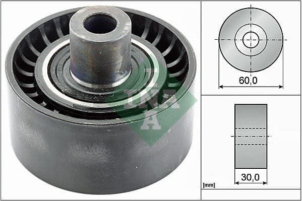 Alternatör Gergi Rulmanı Toz Kapaksiz Partner-206-307-407-Berlingo-C2-C3-C4-Fiesta V 1.4-1.6TDCI Xsara-Focus