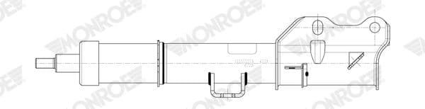 Amortisör Ön Gazli Mercedes Vito W447