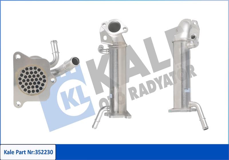 Egr Soğutucu Ford-Fiat-Peugeot-Citroen-Transit-Custom-Ducato-Boxer-Jumper 11> 2.2 TDCi-HDi 100-135- 140-155 PS Euro 5